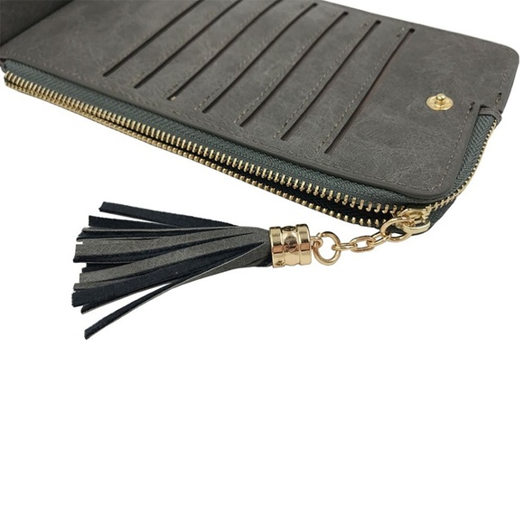 Women's RFID Blocking Bifold Multi Card Organizer - Picture 5 of 5